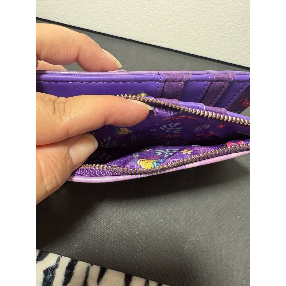 Loungefly Disney Ariel Little Mermaid Princess Castle Series Wallet - Picture 4 of 6